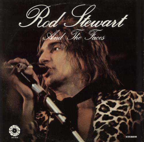 The Faces Rod Stewart And The Faces vinyl LP album (LP record) US FCELPRO697188