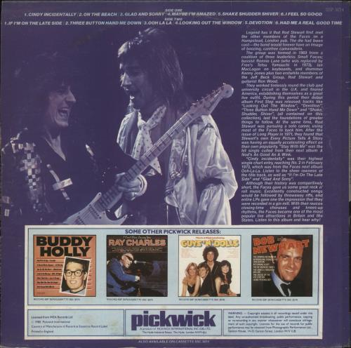 The Faces The Faces Featuring Rod Stewart vinyl LP album (LP record) UK FCELPTH66708