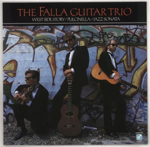 The Falla Guitar Trio West Side Story / Pulcinella / Jazz Sonata vinyl LP album (LP record) German 006LPWE739018