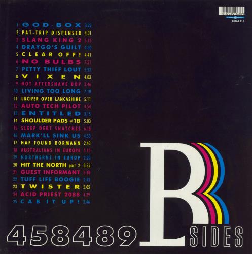 The Fall 458489 B Sides - EX 2-LP vinyl record set (Double LP Album) UK FLL2LBS532489