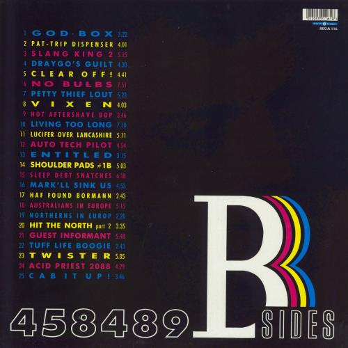 The Fall 458489 B Sides 2-LP vinyl record set (Double LP Album) UK FLL2LBS807631