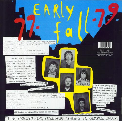The Fall 77-Early Years-79 vinyl LP album (LP record) UK FLLLPEA807632