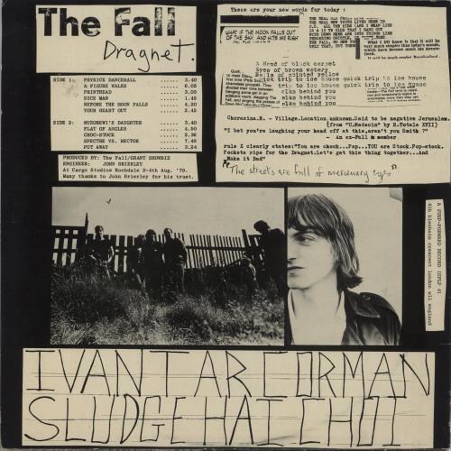 The Fall Dragnet - 1st - VG vinyl LP album (LP record) UK FLLLPDR893431