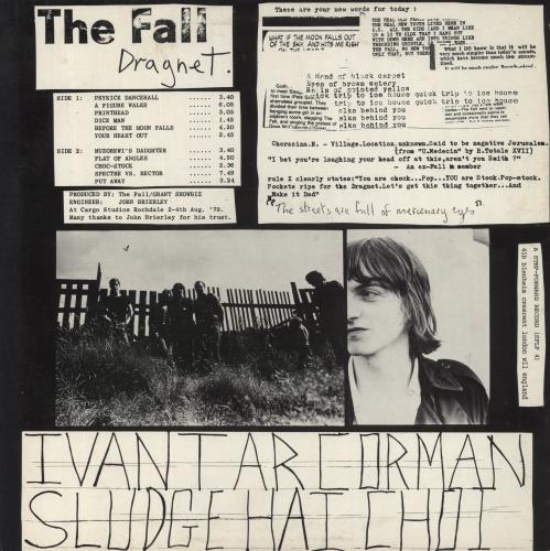 The Fall Dragnet - 1st Lyntone - EX vinyl LP album (LP record) UK FLLLPDR859101