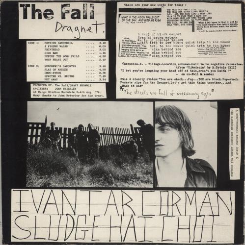 The Fall Dragnet - 1st Lyntone - VG vinyl LP album (LP record) UK FLLLPDR886752