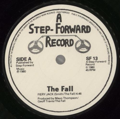 The Fall Fiery Jack - 1st - EX 7" vinyl single (7 inch record / 45) UK FLL07FI737180