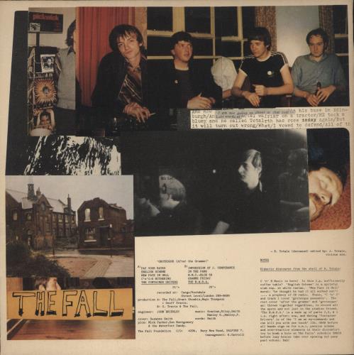 The Fall Grotesque vinyl LP album (LP record) UK FLLLPGR179646