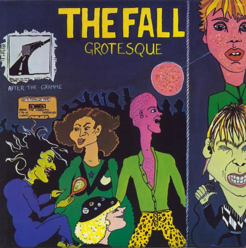 The Fall Grotesque vinyl LP album (LP record) Japanese FLLLPGR819125