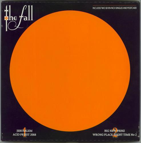 The Fall Jerusalem 7" single box set UK FLL7XJE106550
