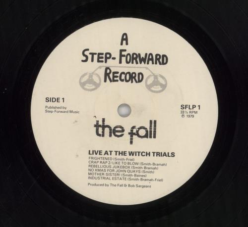 The Fall Live At The Witch Trails - EX vinyl LP album (LP record) UK FLLLPLI652055