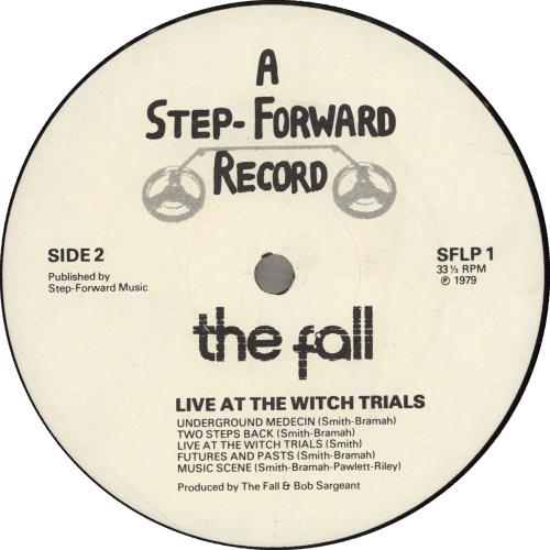The Fall Live At The Witch Trails vinyl LP album (LP record) UK FLLLPLI112272