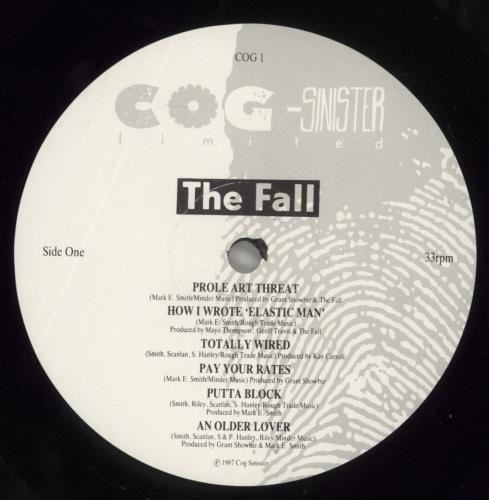 The Fall Palace Of Swords Reversed - Compilation: 1980-83 - EX vinyl LP album (LP record) UK FLLLPPA879568