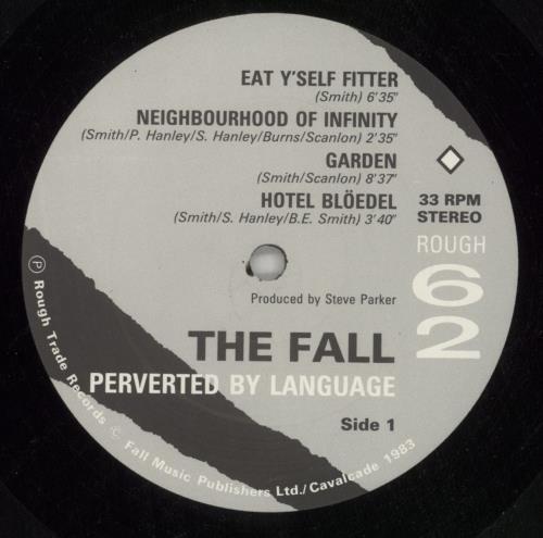 The Fall Perverted By Language vinyl LP album (LP record) UK FLLLPPE188078