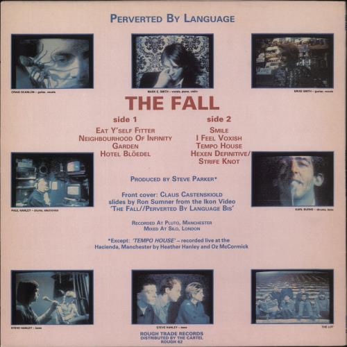 The Fall Perverted By Language vinyl LP album (LP record) UK FLLLPPE188078