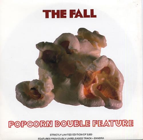 The Fall Popcorn Double Feature 7" vinyl single (7 inch record / 45) UK FLL07PO105511