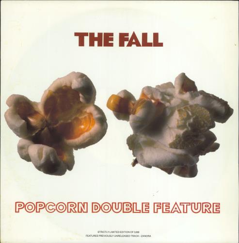 The Fall Popcorn Double Feature 12" vinyl single (12 inch record / Maxi-single) UK FLL12PO772431