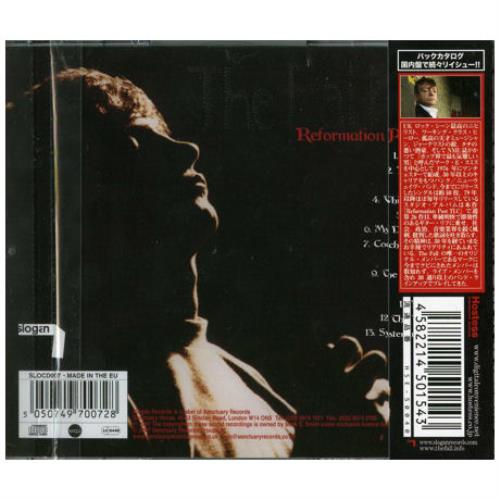 The Fall Reformation Post TLC CD album (CDLP) Japanese FLLCDRE388111