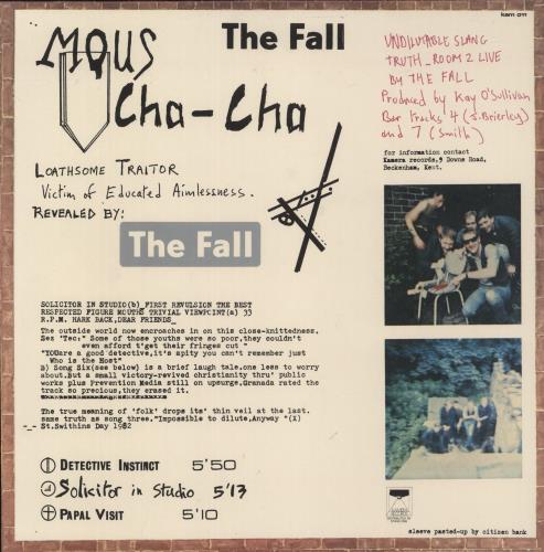 The Fall Room To Live vinyl LP album (LP record) UK FLLLPRO426041