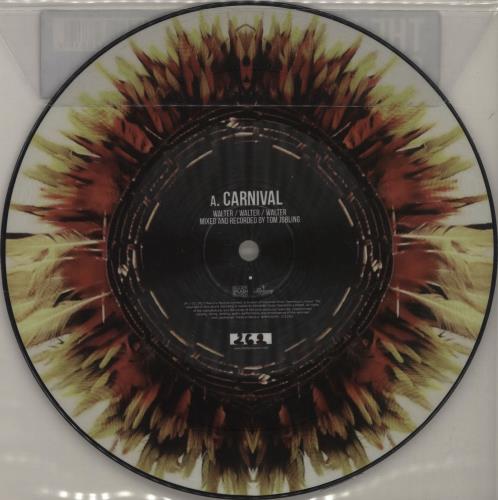 The Family Rain Carnival - Numbered + Autographed 7" vinyl picture disc (7 inch picture disc single) UK YIX7PCA680745