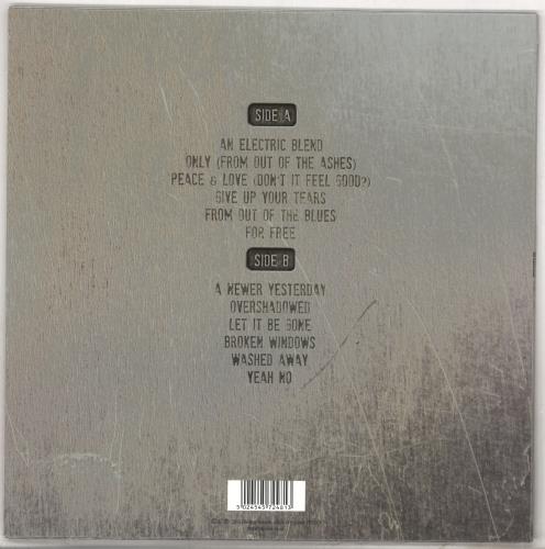 The Family Silver Electric Blend - Autographed vinyl LP album (LP record) UK 0MKLPEL733531