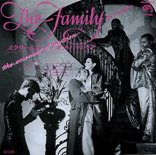 The Family The Screams Of Passion 7" vinyl single (7 inch record / 45) Japanese FAM07TH296189
