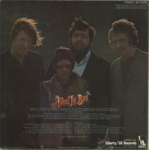 The Famous Jug Band Sunshine Possibilities vinyl LP album (LP record) UK X5ELPSU873845