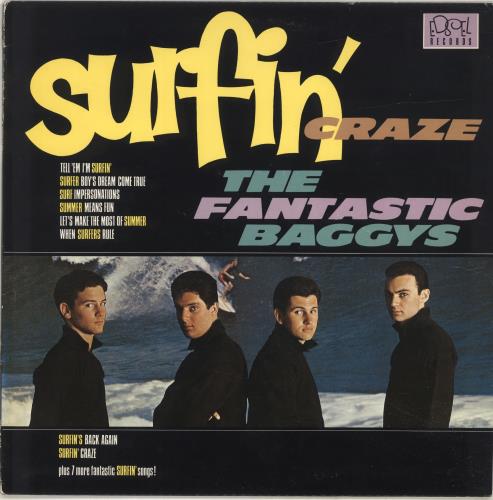 The Fantastic Baggys Surfin' Craze vinyl LP album (LP record) UK YL3LPSU693088