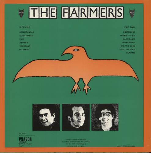 The Farmers Flames Of Love vinyl LP album (LP record) US -UGLPFL893200