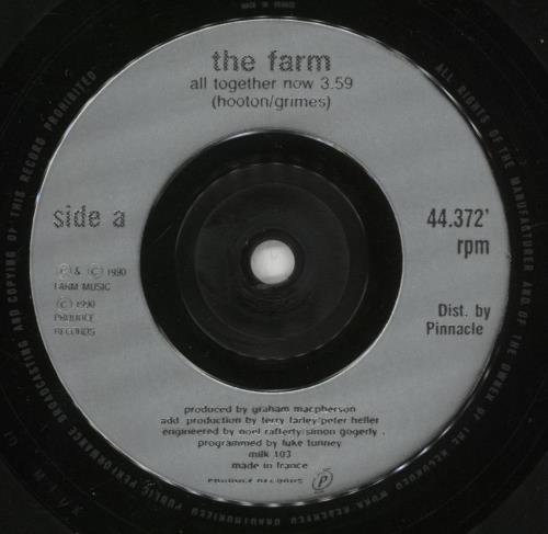 The Farm All Together Now 7" vinyl single (7 inch record / 45) French FAR07AL864713
