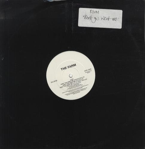 The Farm Don't You Want Me 12" vinyl single (12 inch record / Maxi-single) UK FAR12DO99910