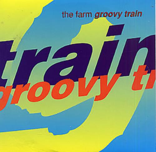The Farm Groovy Train CD single (CD5 / 5") UK FARC5GR41410