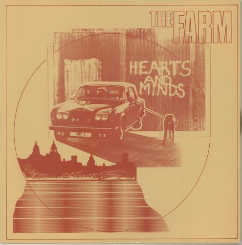 The Farm Hearts & Minds 12" vinyl single (12 inch record / Maxi-single) UK FAR12HE56182