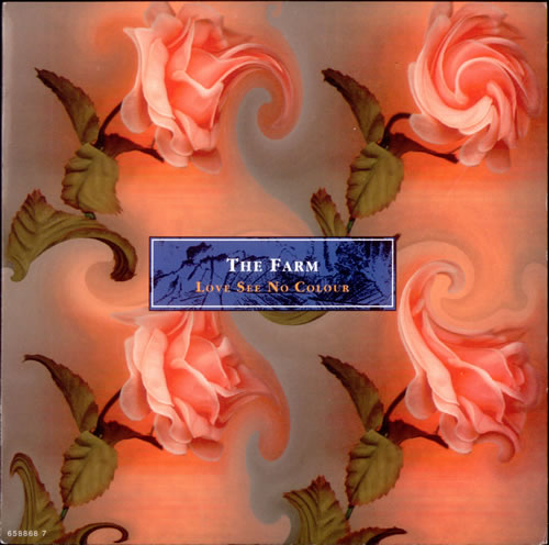 The Farm Love See No Colour 7" vinyl single (7 inch record / 45) UK FAR07LO524977