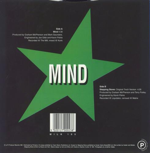 The Farm Mind 7" vinyl single (7 inch record / 45) UK FAR07MI809603