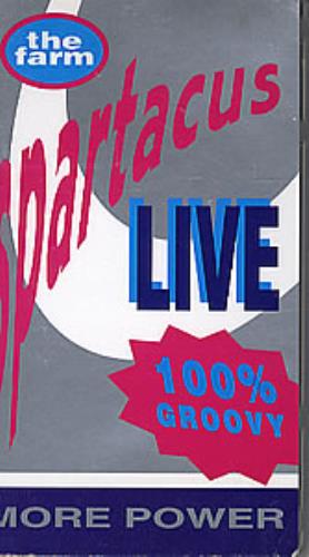 The Farm Spartacus video (VHS or PAL or NTSC) UK FARVISP219678