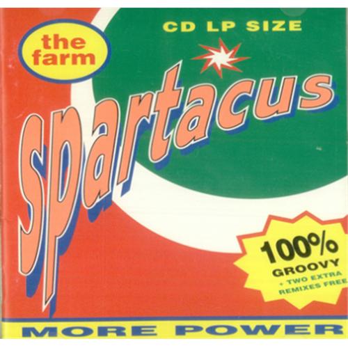 The Farm Spartacus CD album (CDLP) Japanese FARCDSP419222