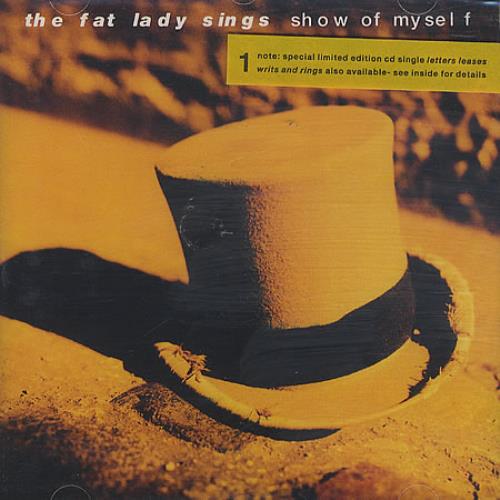 The Fat Lady Sings Show Of Myself CD single (CD5 / 5") UK FATC5SH95995