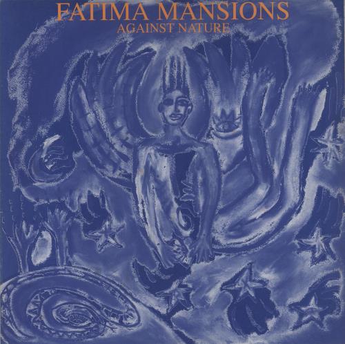 The Fatima Mansions Against Nature - blue & white p/s vinyl LP album (LP record) Dutch TFSLPAG788154