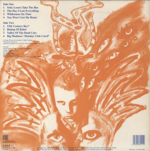 The Fatima Mansions Against Nature - brown & blue p/s vinyl LP album (LP record) Dutch TFSLPAG311756