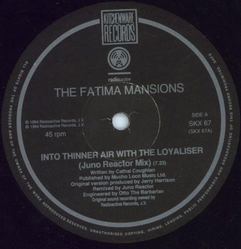 The Fatima Mansions The Loyaliser 12" vinyl single (12 inch record / Maxi-single) UK TFS12TH814486