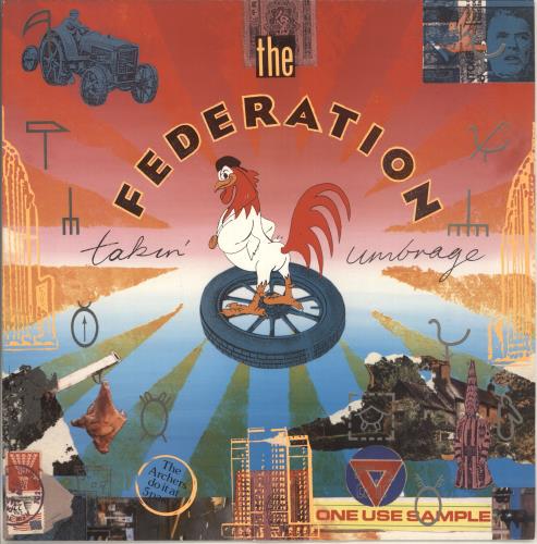 The Federation Takin' Umbrage 12" vinyl single (12 inch record / Maxi-single) UK ZHZ12TA725959