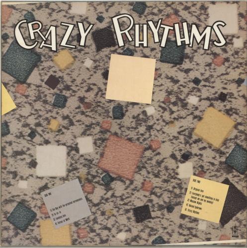 The Feelies Crazy Rhythms - Stickered sleeve vinyl LP album (LP record) UK TF3LPCR684469