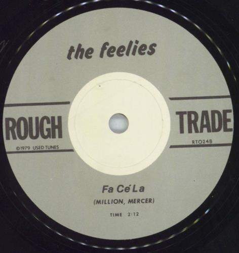 The Feelies Fa Ce La 7" vinyl single (7 inch record / 45) UK TF307FA305657