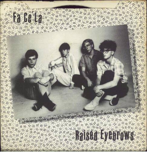 The Feelies Fa Ce La 7" vinyl single (7 inch record / 45) UK TF307FA305657