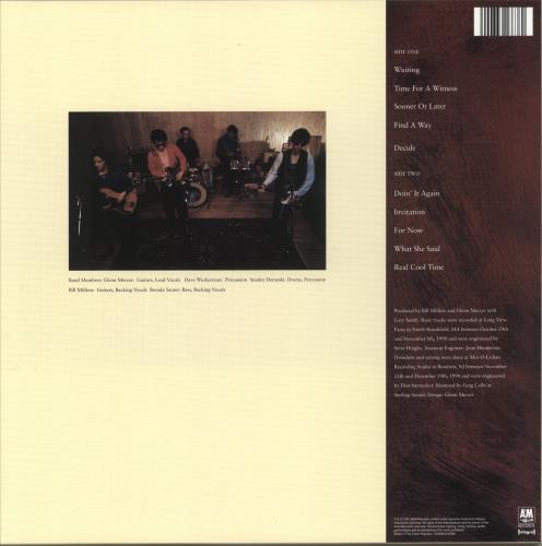 The Feelies Time For A Witness - Cream Vinyl vinyl LP album (LP record) UK TF3LPTI872802