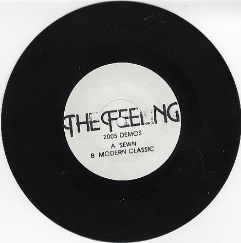The Feeling 2005 Demos 7" vinyl single (7 inch record / 45) UK FE207DE371242