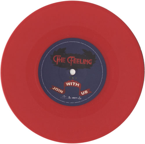 The Feeling Join With Us 7" vinyl single (7 inch record / 45) UK FE207JO445501