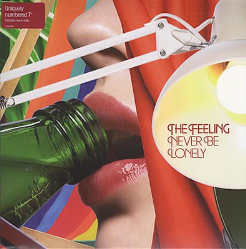 The Feeling Never Be Lonely 7" vinyl single (7 inch record / 45) UK FE207NE370588