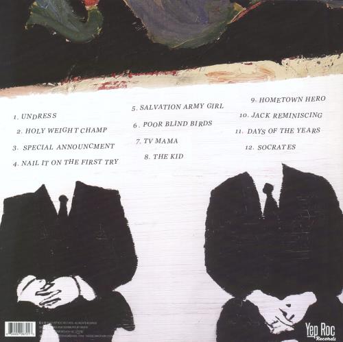 The Felice Brothers Undress - Red & Black vinyl vinyl LP album (LP record) US WVKLPUN827747