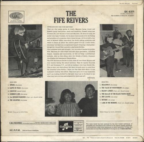 The Fife Reivers The Fife Reivers vinyl LP album (LP record) UK Z0KLPTH722398